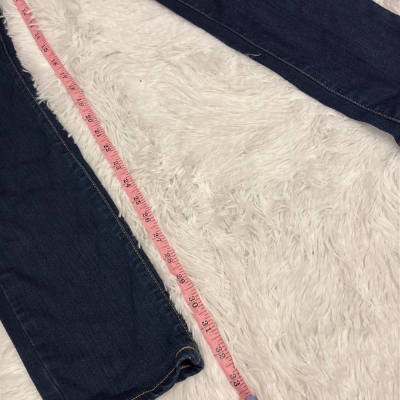 Paige Skyline Skinny Stretch Mid Rise Jeans Rosalyn Dark Wash Size 27 - Picture 5 of 11